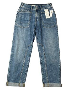 Women's Anthropologie Pilcro The Wanderer Mid Rise Relaxed Jeans, Size 27/4